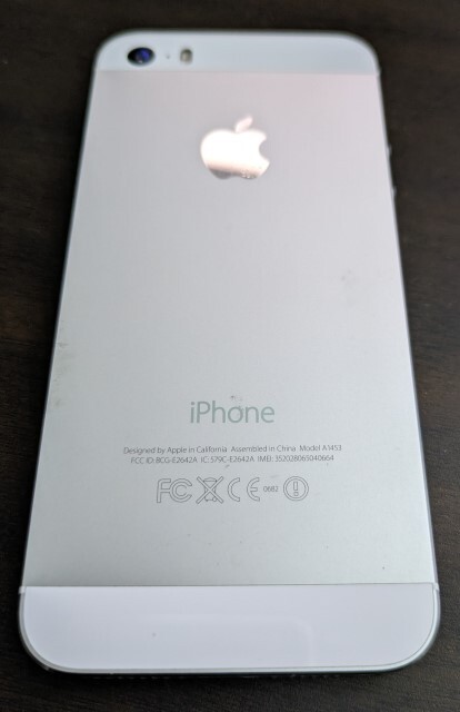 Apple Softbank iPhone 5s 32GB シルバー ME336J/A アップル_画像2