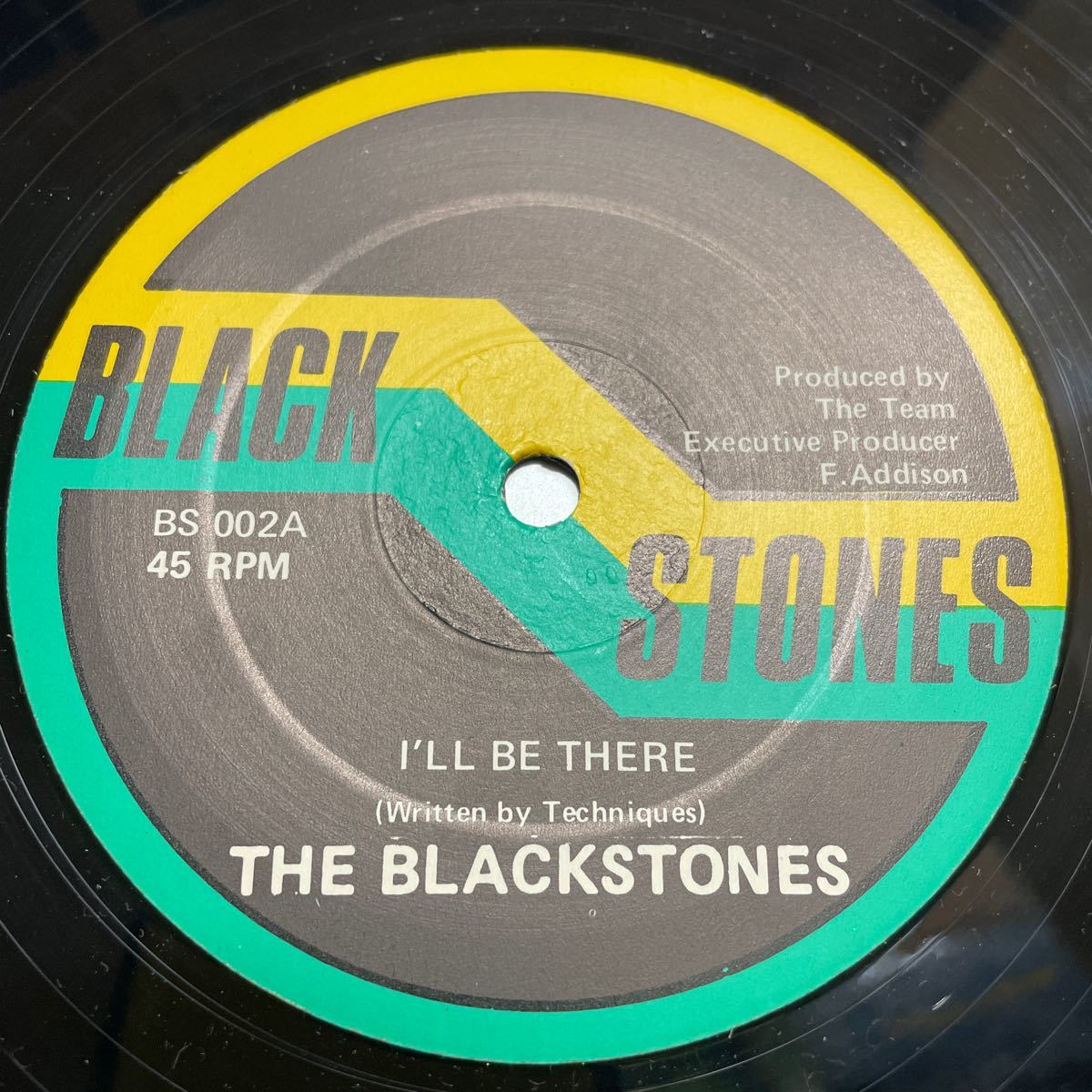 【UK Lovers 12'】The Blackstones - I'll Be There【ジャケット付 カバー・ラバーズ】_画像2