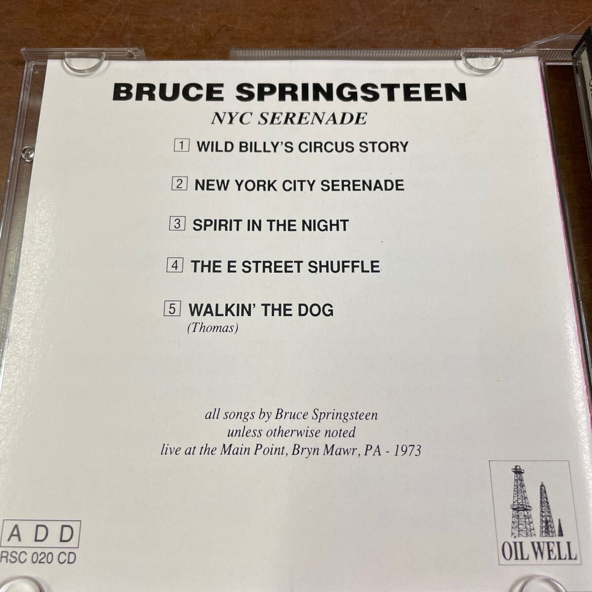 帯付 CD Bruce Springsteen NYC Serenade ブルース・スプリングスティーン_画像4