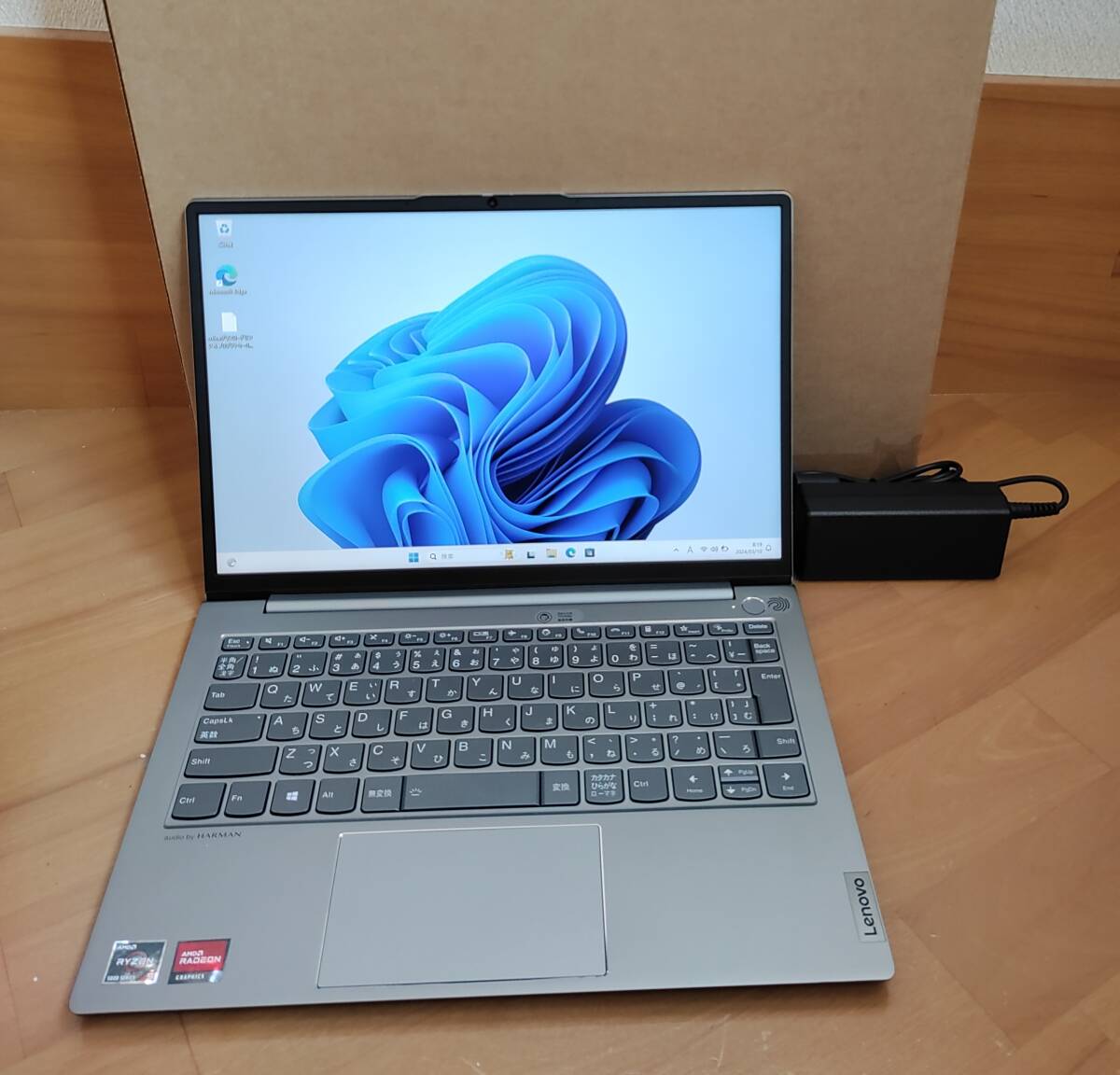 【used】 Lenovo ThinkBook 13S G3 20YA AMD ryzen 5 5600U/メモリ 8GB/SSD 256GB/13.3型/win11/office 22年製_画像1