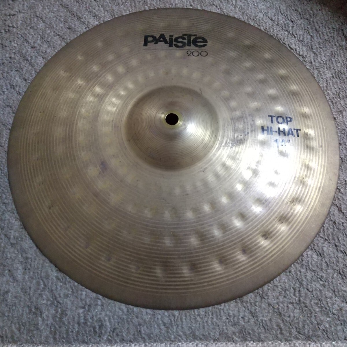 paiste 200 14” ハイハット MADE IN WEST GERMANY パイステ