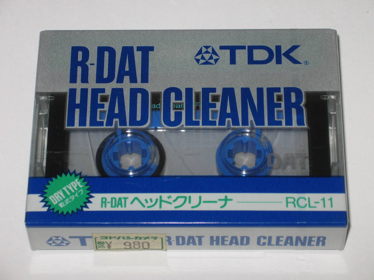 未使用品 TDK R-DAT HEAD CLEANER RCL-11 ヘッドクリーナ/乾式タイプ/DRY TYPE/DAT/ヘッドクリーナーの画像1