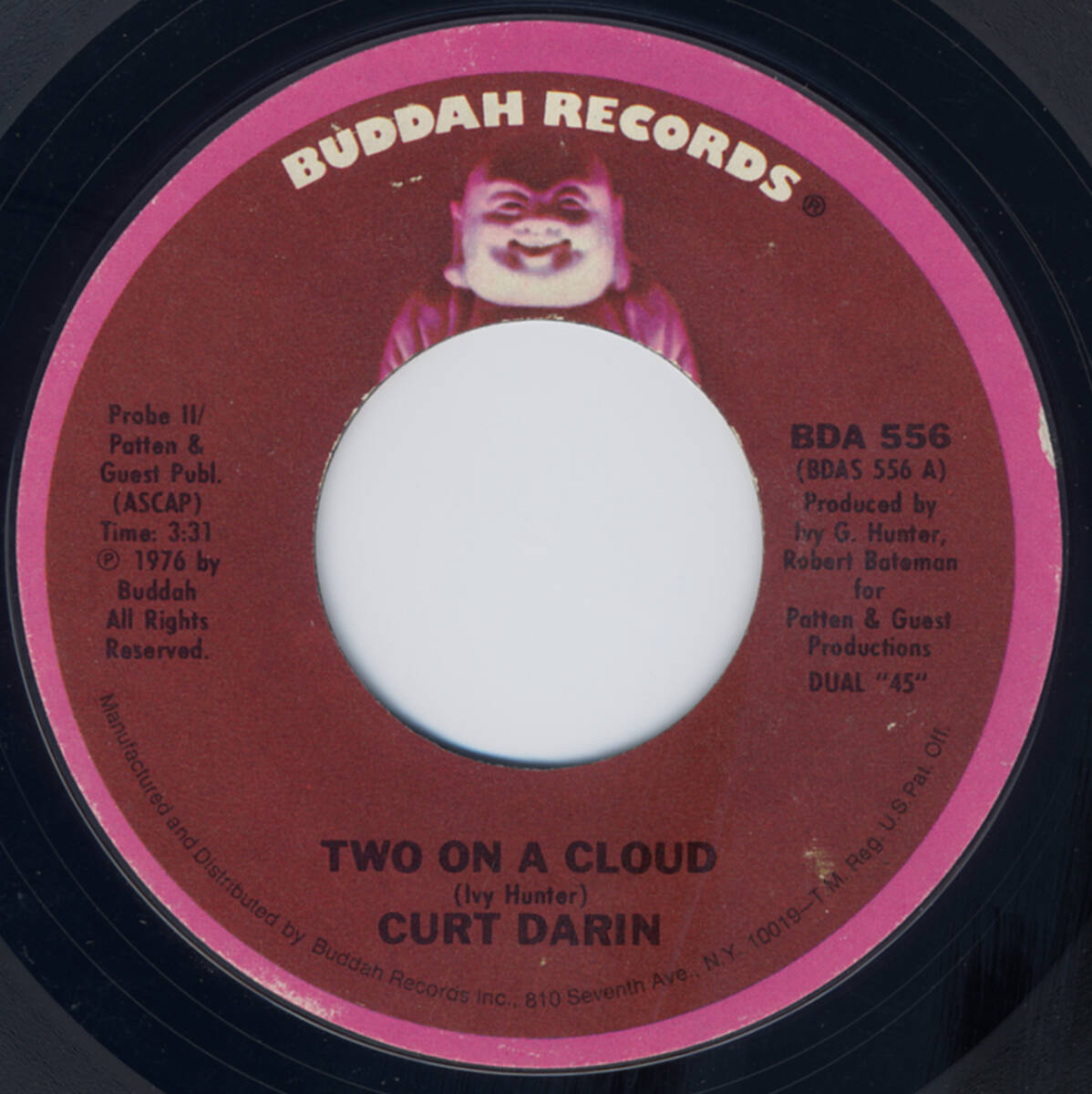  7inch）Curt Darin Two On A Cloud / Grown Up Fairy Tale_画像1