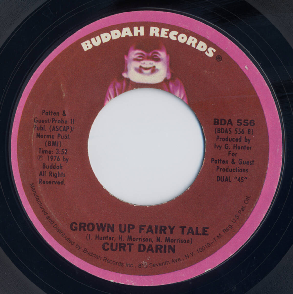  7inch）Curt Darin Two On A Cloud / Grown Up Fairy Tale_画像2