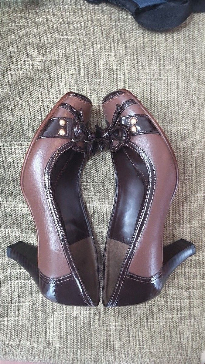 Succeed BARCLAY ミドルヒールパンプス Made in Japan 23size