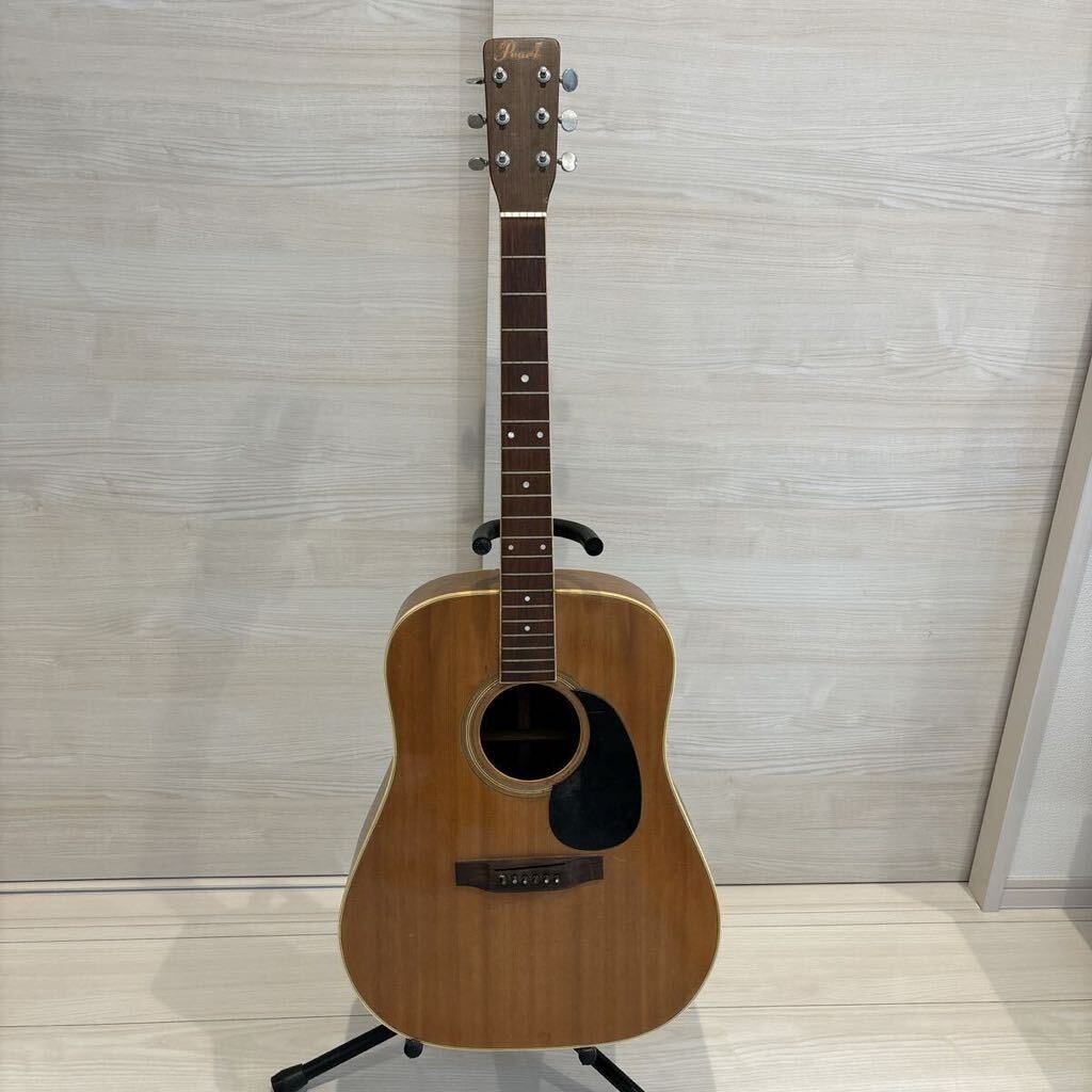 PEARL GUITAR FOLK　アコースティックギター　ギター弦楽器 ◆本体のみ◆弦 無し_画像1