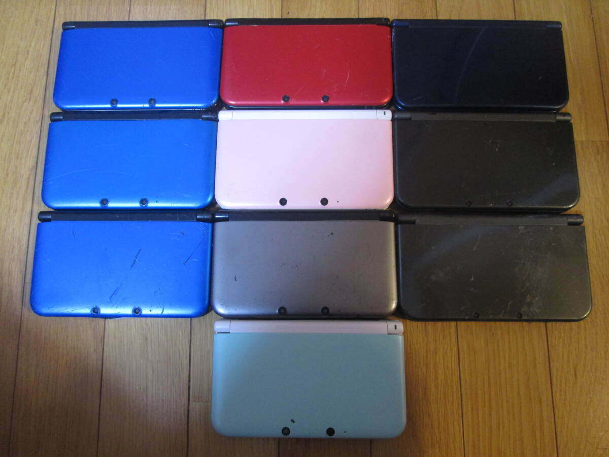 ◆◇任天堂 Nintendo 3DS LL new まとめて 10台セット 動作未確認/ジャンク品扱い◇◆_画像1