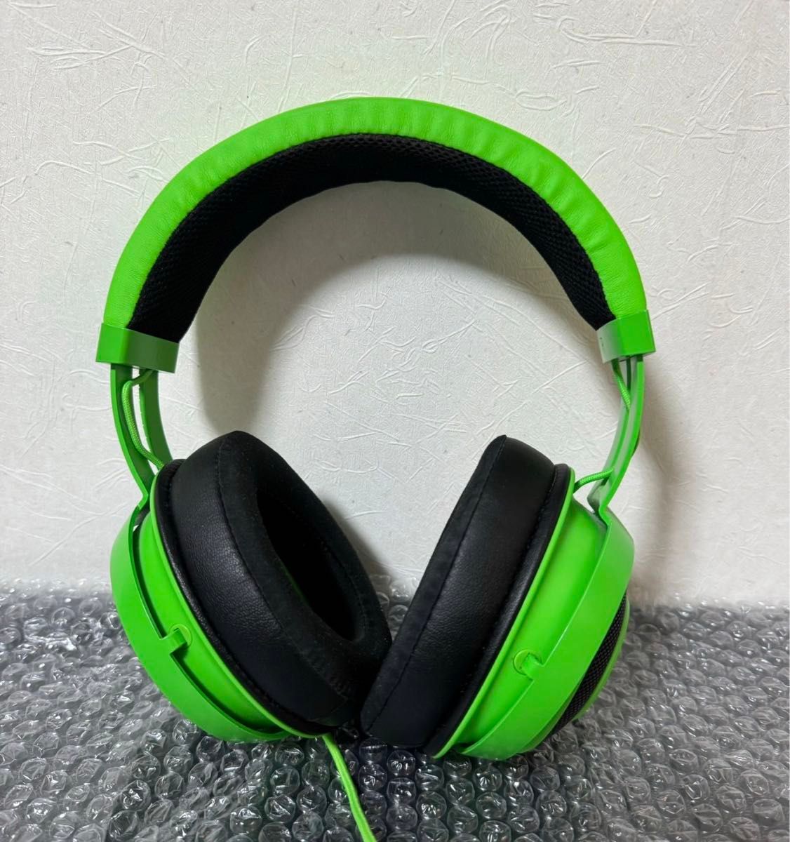 Razer Kraken Green ゲーミングヘッドセット アナログ接続  スマートフォン