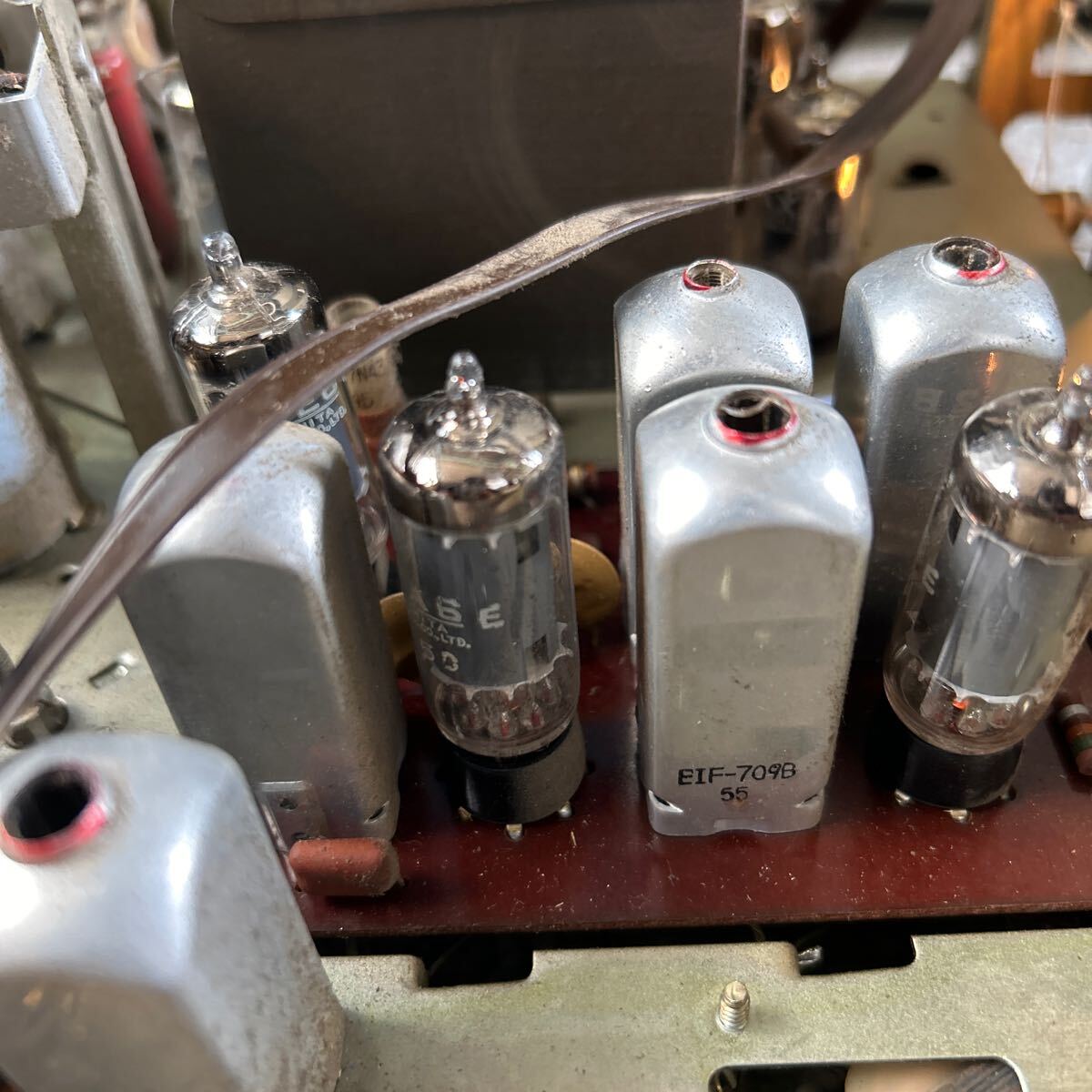 national SE-6500 真空管ラジオ 昭和 レトロ 通電確認済 national SE-6500 真空管ラジオ 昭和 レトロ 通電確認済