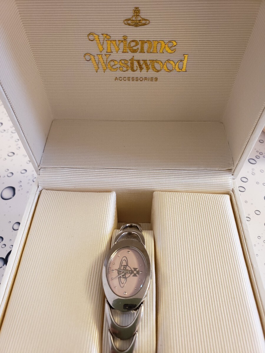 ヴィヴィアンウエストウッド Vivienne Westwood 腕時計 当時物 レディース 動作未確認 ブレスレットウォッチ ビビアンウエストウッド_画像1