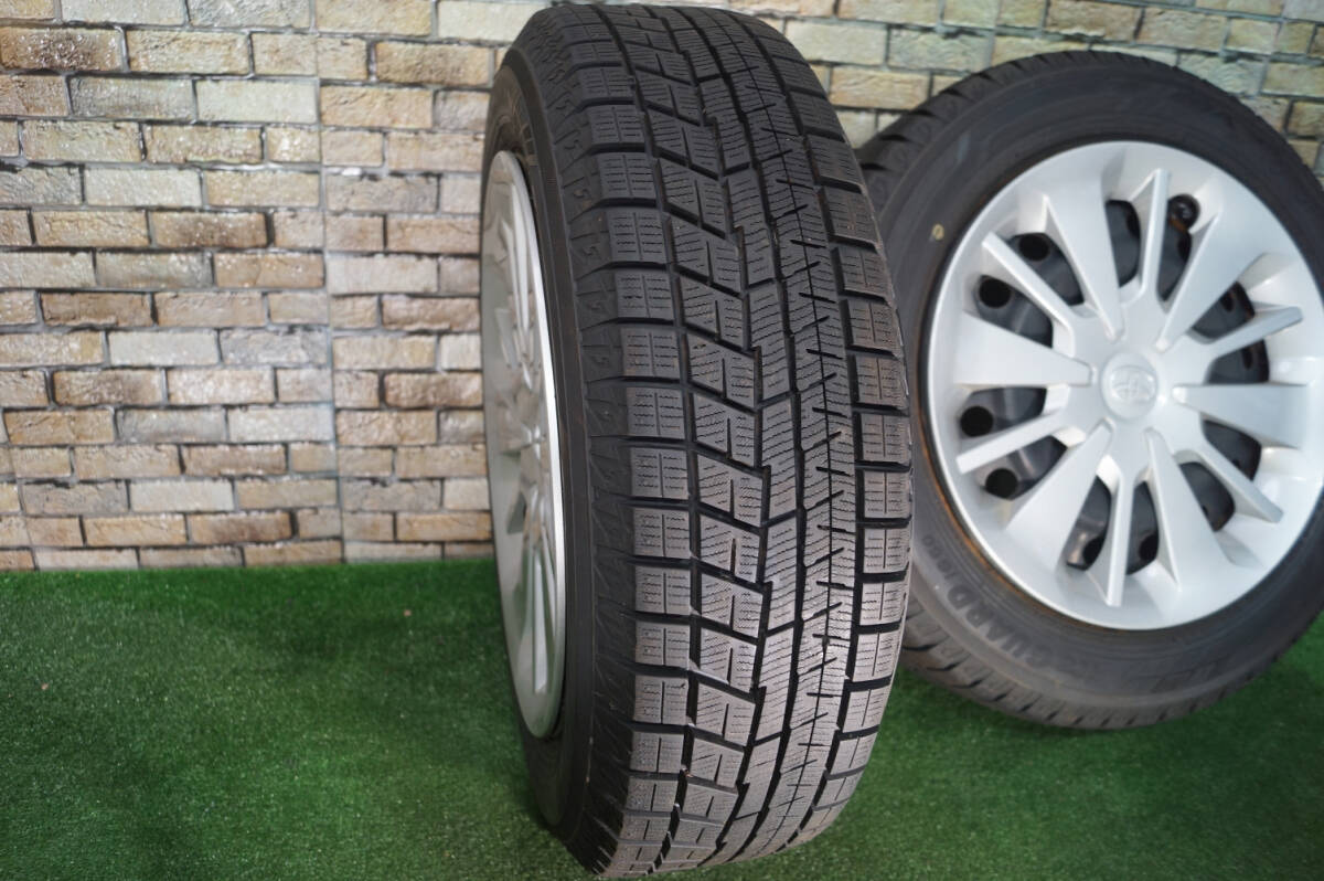 美品★トヨタ 純正 5J+35 4H100★95~99%山★2021年★Yokohama iG60 165/65R14 ルーミー トール ジャスティ タンク パッソ ブーン ヴィッツ_画像7