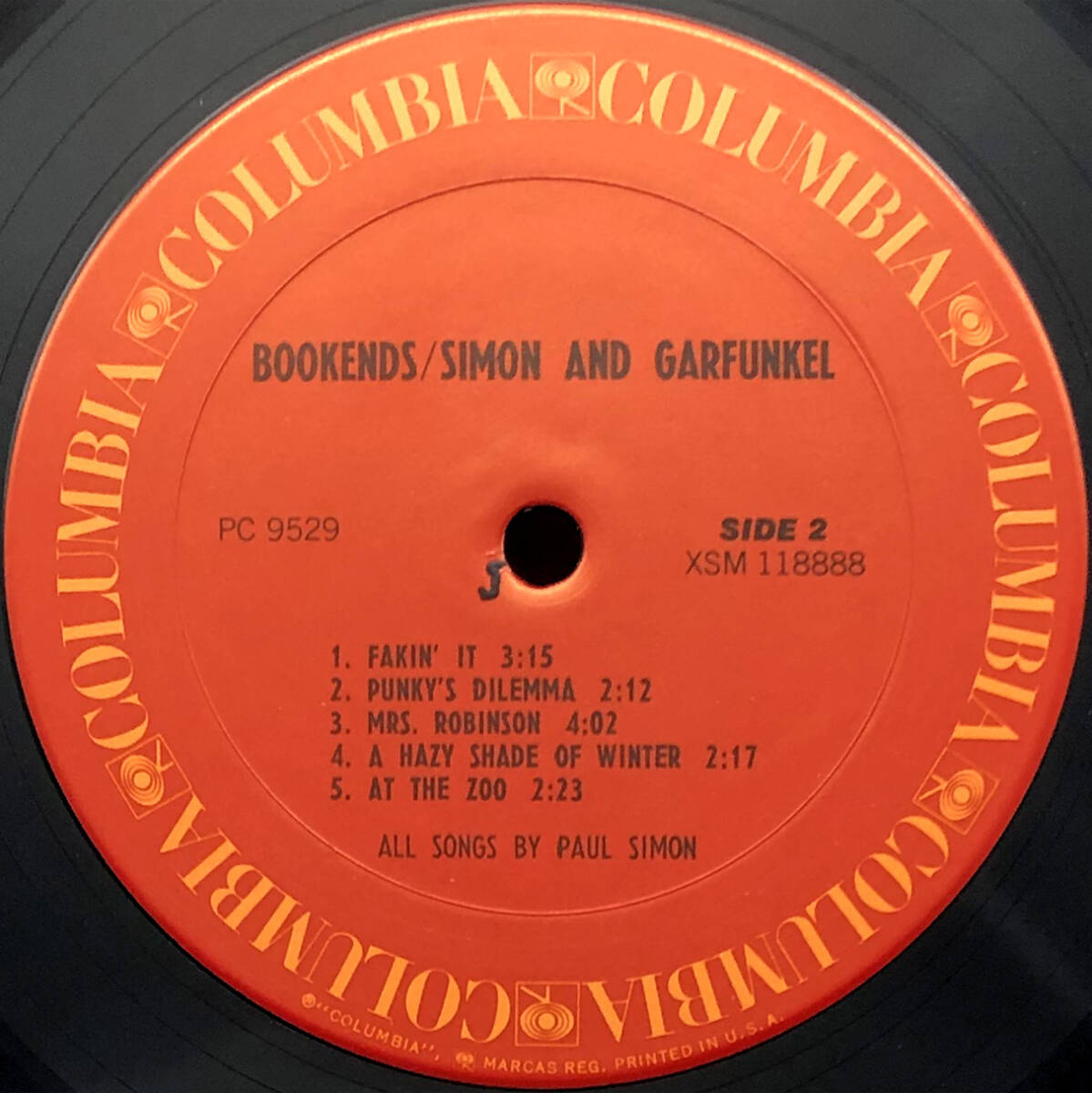 *US record 1970 period Press LP*SIMON & GARFUNKEL/Bookends 1968 year [Mrs. Robinson( new record Ver.)][America][ winter walk road ][ zoo ..] compilation 