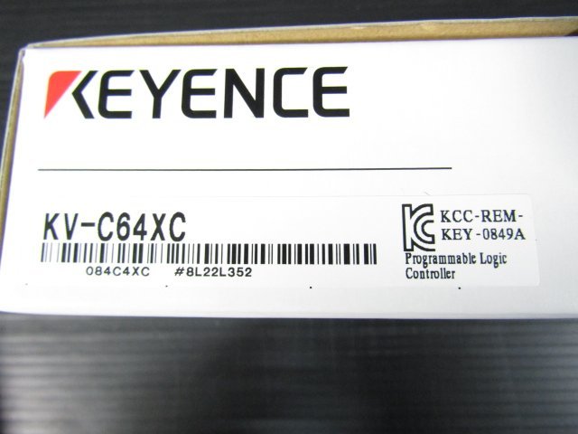 新品 キーエンス KV-C64XC KEYENCEの画像3