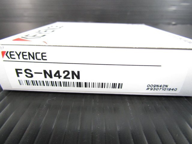 新品 KEYENCE FS-N42N ファイバアンプ ケーブルタイプ 子機 キーエンス_画像3