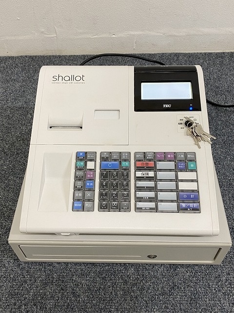 26551C1502）東芝テック TEC 電子レジスター MA-700R Shallot 2019年製の画像3