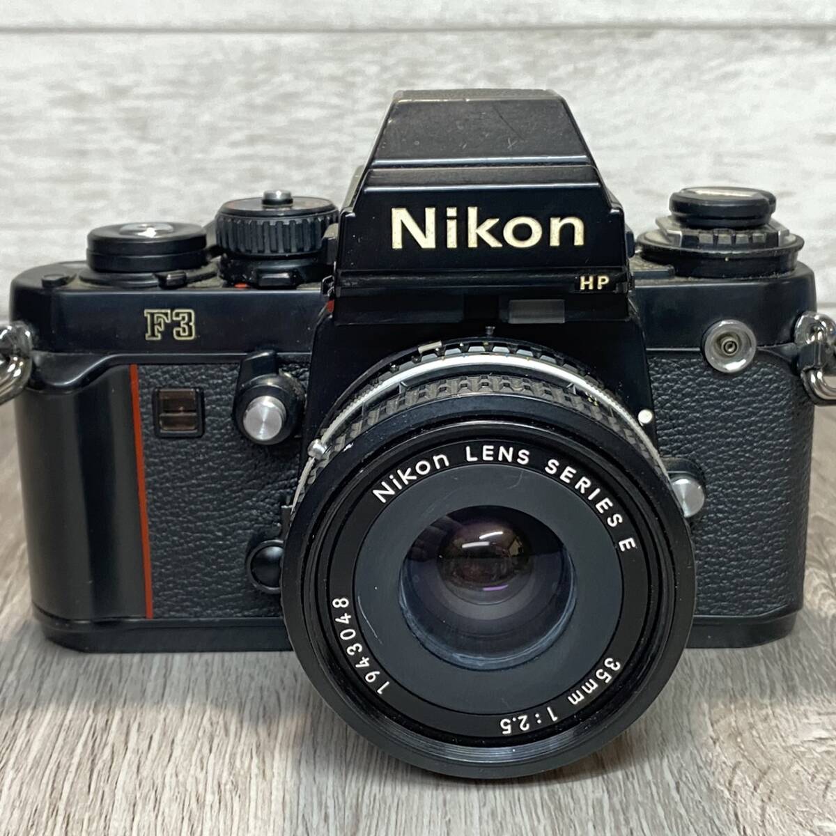 【YH-8431】中古現状品 Nikon F3 ボディ + レンズ 1:2.5 f=35mm 一眼レフ カメラ ニコン マニュアルフォーカス_画像1