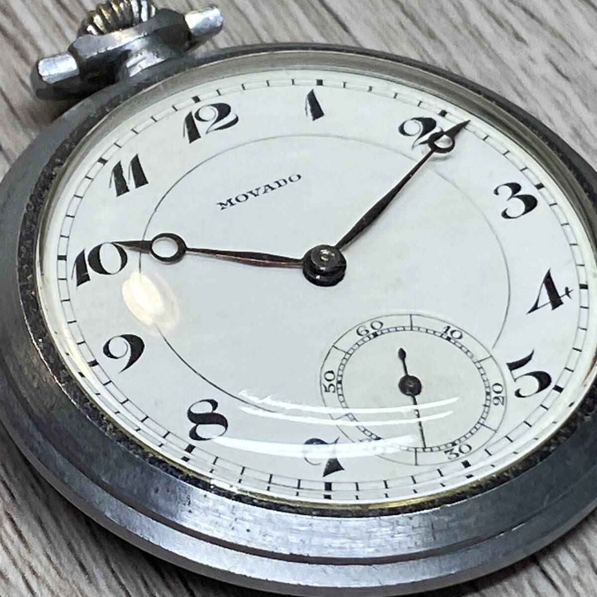 ○【YH-8482】中古現状品 MOVADO モバード 懐中時計 アンティーク 