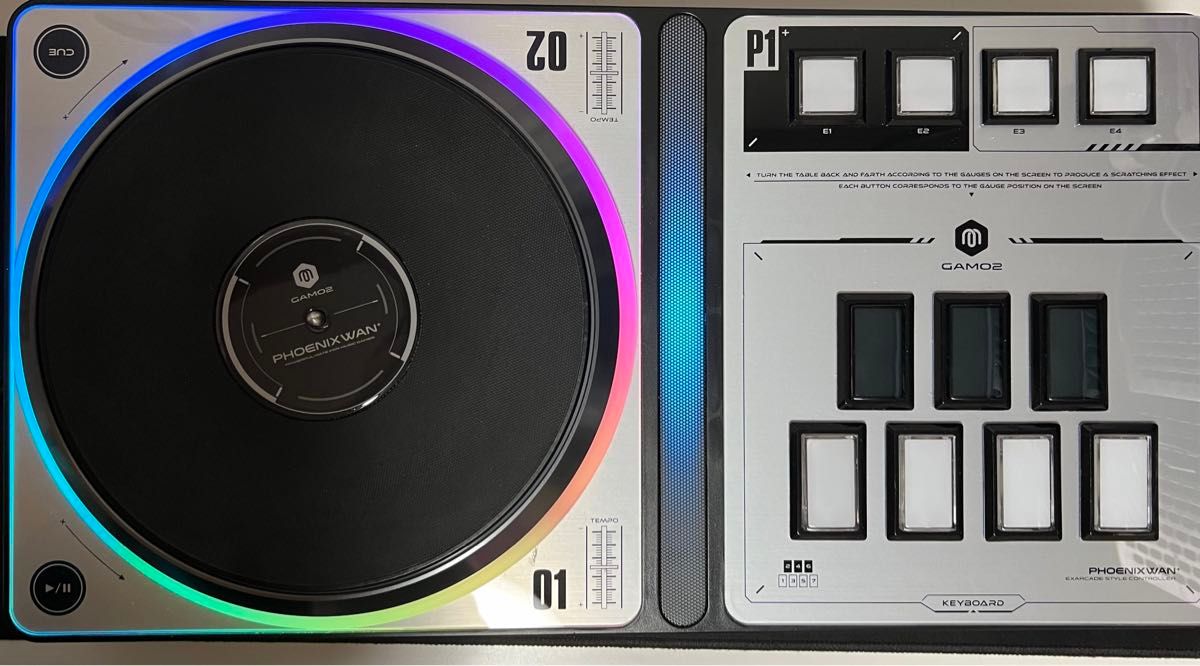 完品】 DAO PHOENIXWAN PLUS LMT beatmania 2dx コントローラー 完品】 DAO PHOENIXWAN PLUS LMT beatmania 2dx コントローラー