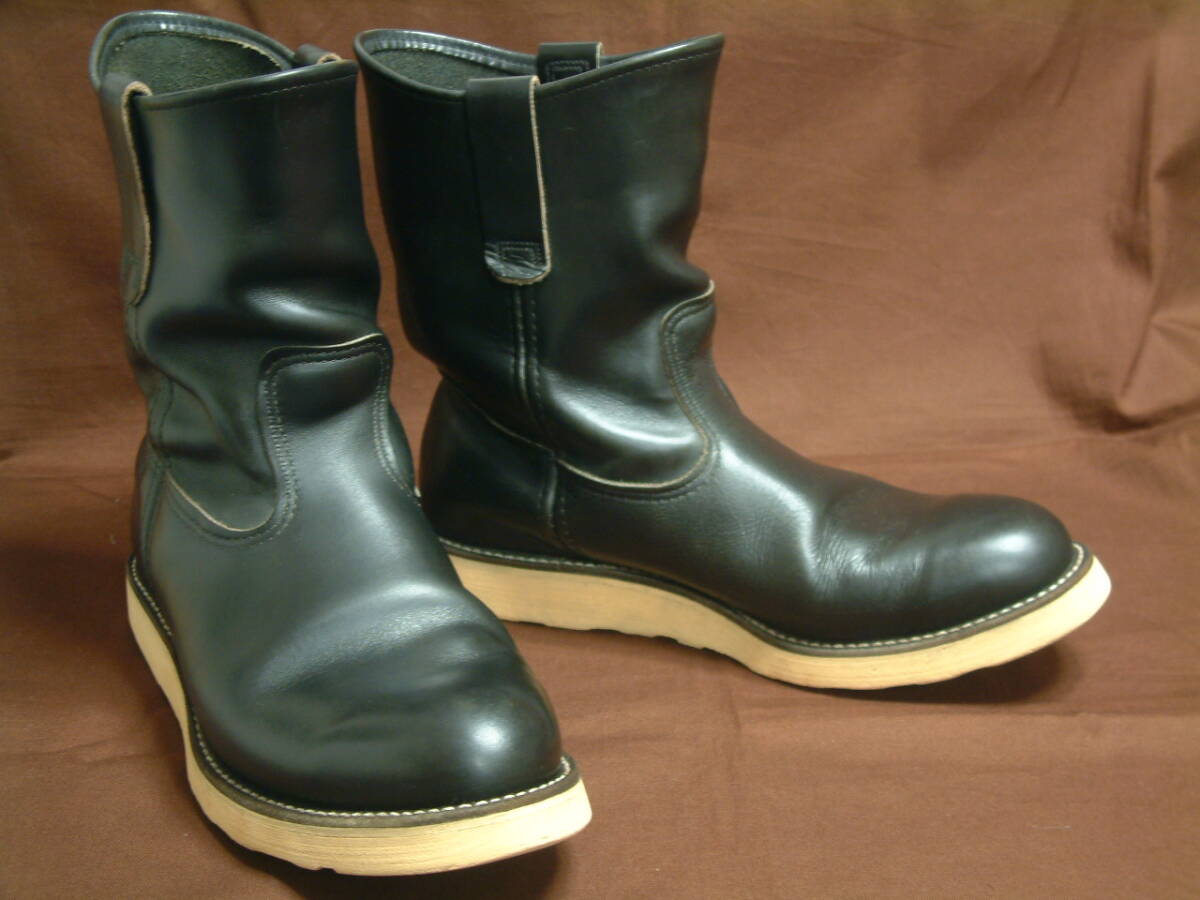 ●8 1/2E 8169 1999年生産 旧刺繍製羽タグ レッドウイング ペコス RED WING PECOS BOOTS STYLE No. 8169 MADE IN USA August 1999_画像1