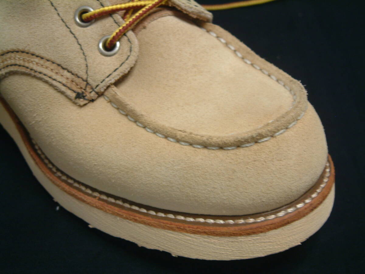 7E 8173 スエード Red Wing Shoes Made in U.S.A HAWTHONE" ABILENE" Roughout August 2009 / 検 8167 モックトゥ_画像9