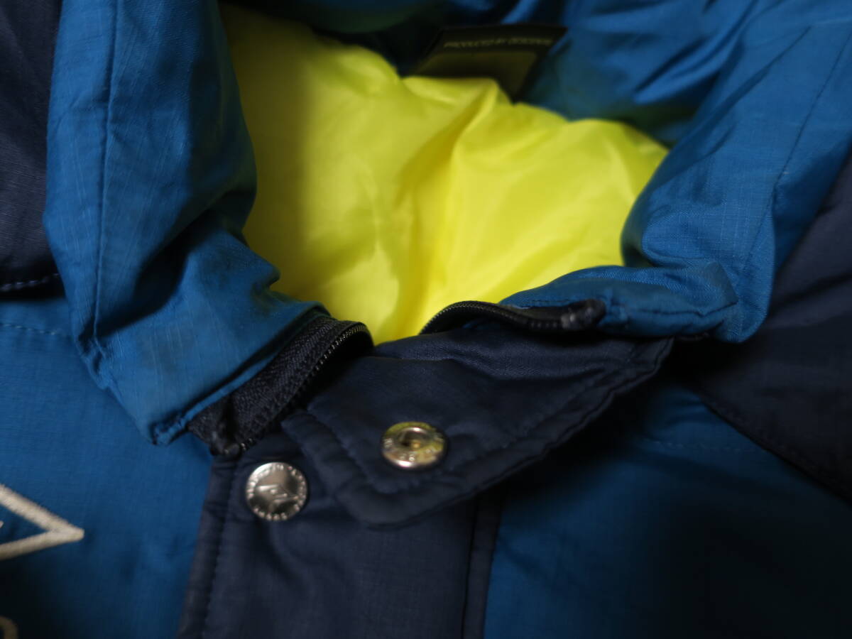  Umbro UMBRO protection against cold down bench coat long coat Junior 130cm navy blue navy soccer futsal winter warmer 