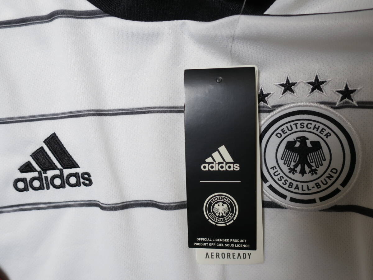 ドイツ 代表 2020 ホーム ユニフォーム ジュニア 160cm アディダス ADIDAS Germany 子供用 キッズ サッカー シャツの画像4