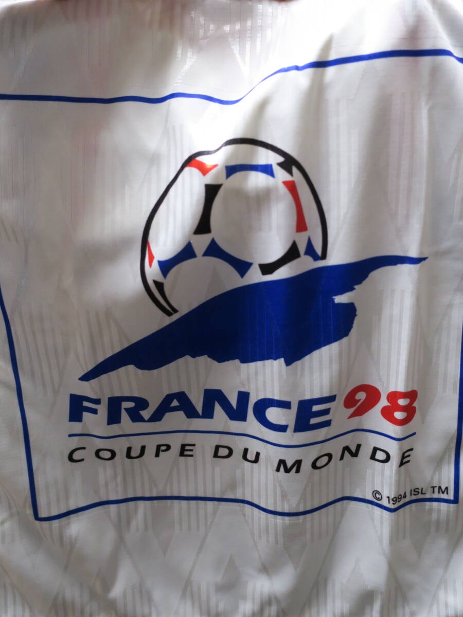 フランス 98 ワールドカップ ユニフォーム 長袖 ジュニア 130cm France world cup サッカー キッズ 子供用 シャツ_画像6