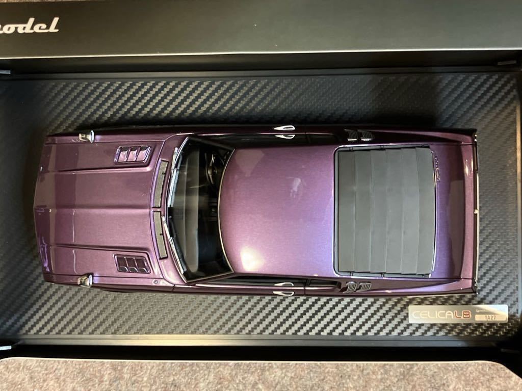 未使用 1/18 IG2601 Toyota Celica 1600GT LB (TA27) Purple Metallic 120台限定 ignition model イグニッションモデル セリカの画像4