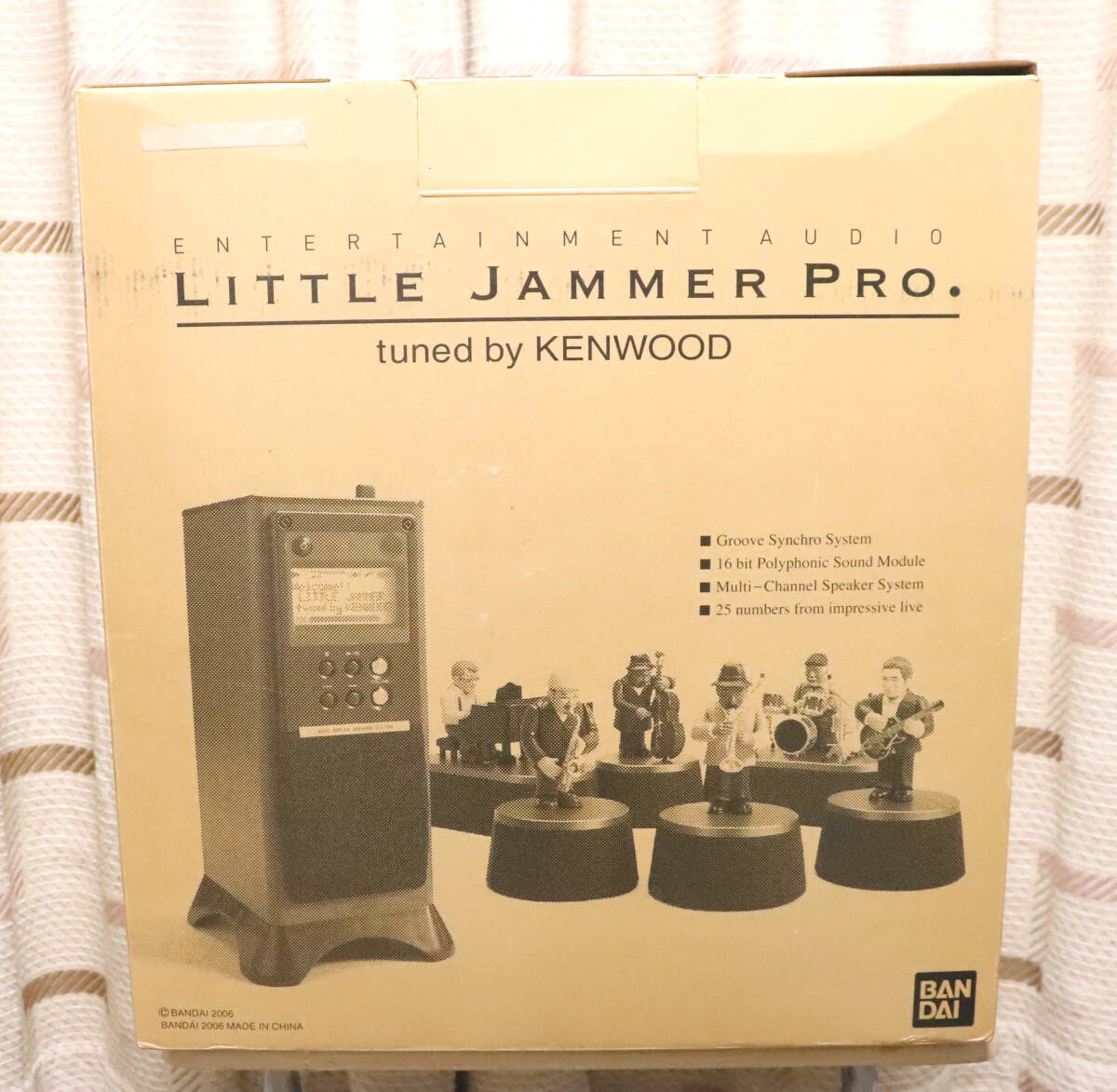 ☆バンダイ LITTLE JAMMER PRO. tuned by KENWOOD リトルジャマー プロ 中古品 ☆の画像1