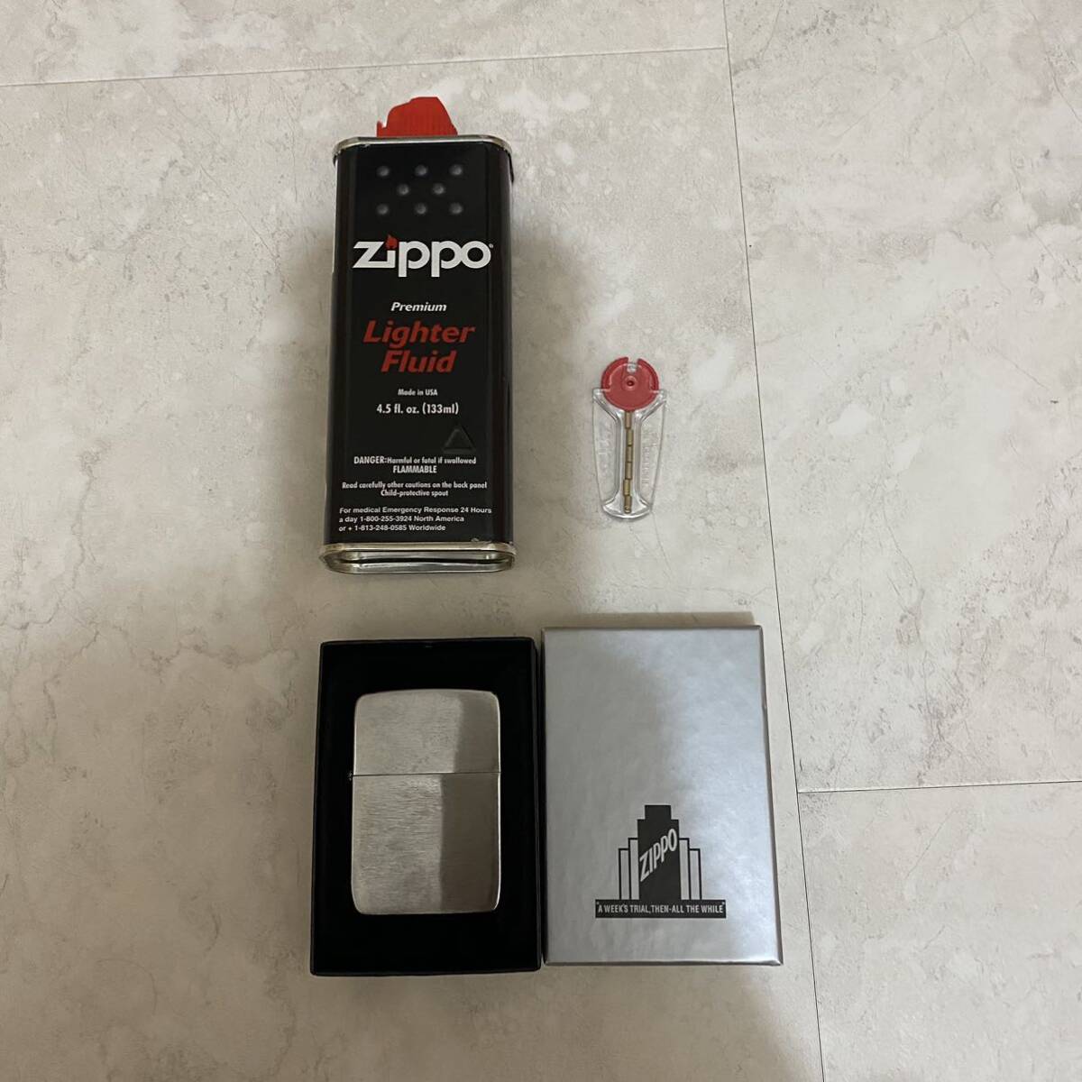 ジッポー ライター ZIPPO オイルライター ギフトボックス オイル缶 Zippo ジッポ (YT)_画像4