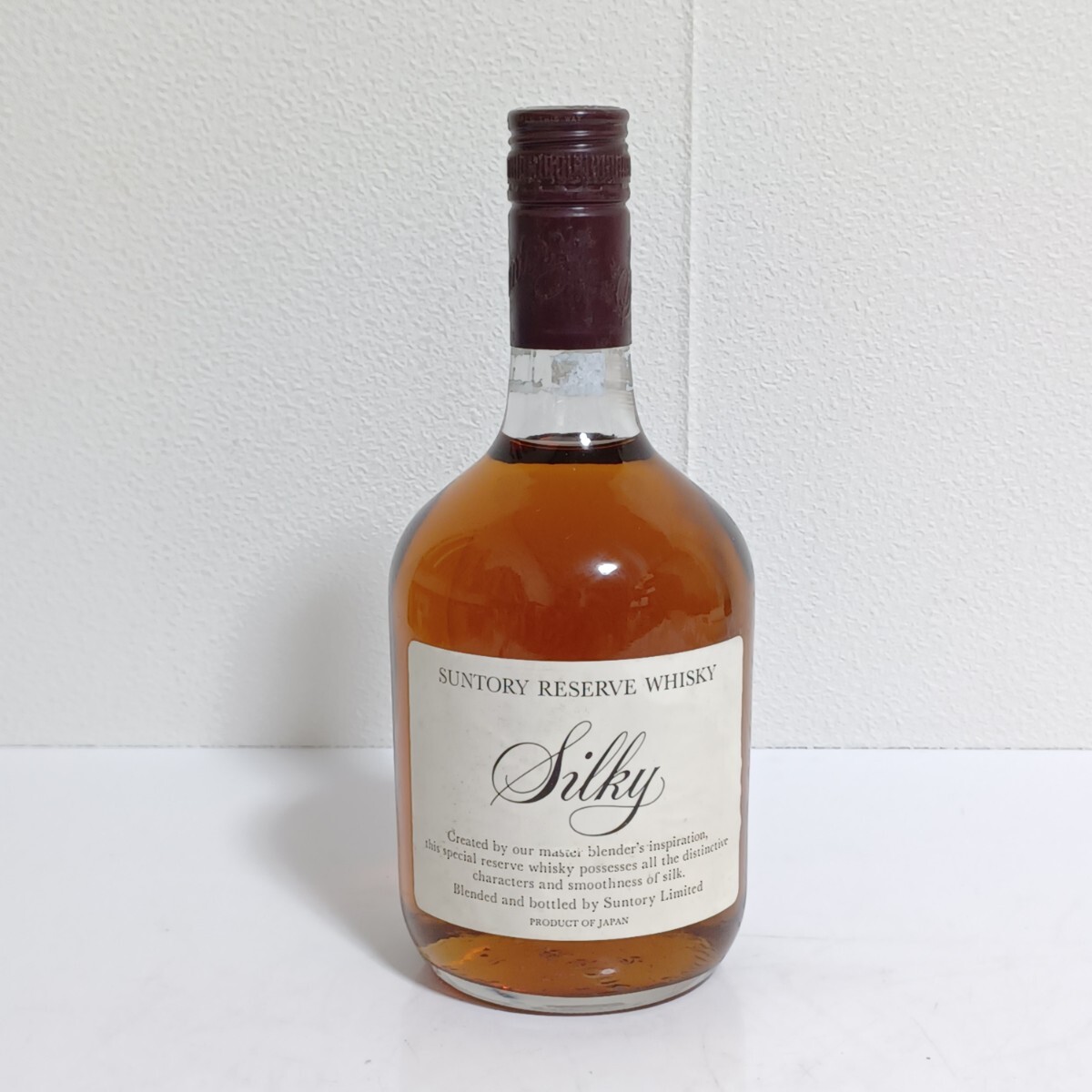 【未開栓】 SUNTORY サントリー スペシャル リザーブ シルキー 760ml 43% RESERVE WHISKY Silky 古酒 お酒 アルコール 飲料 (SK)の画像1