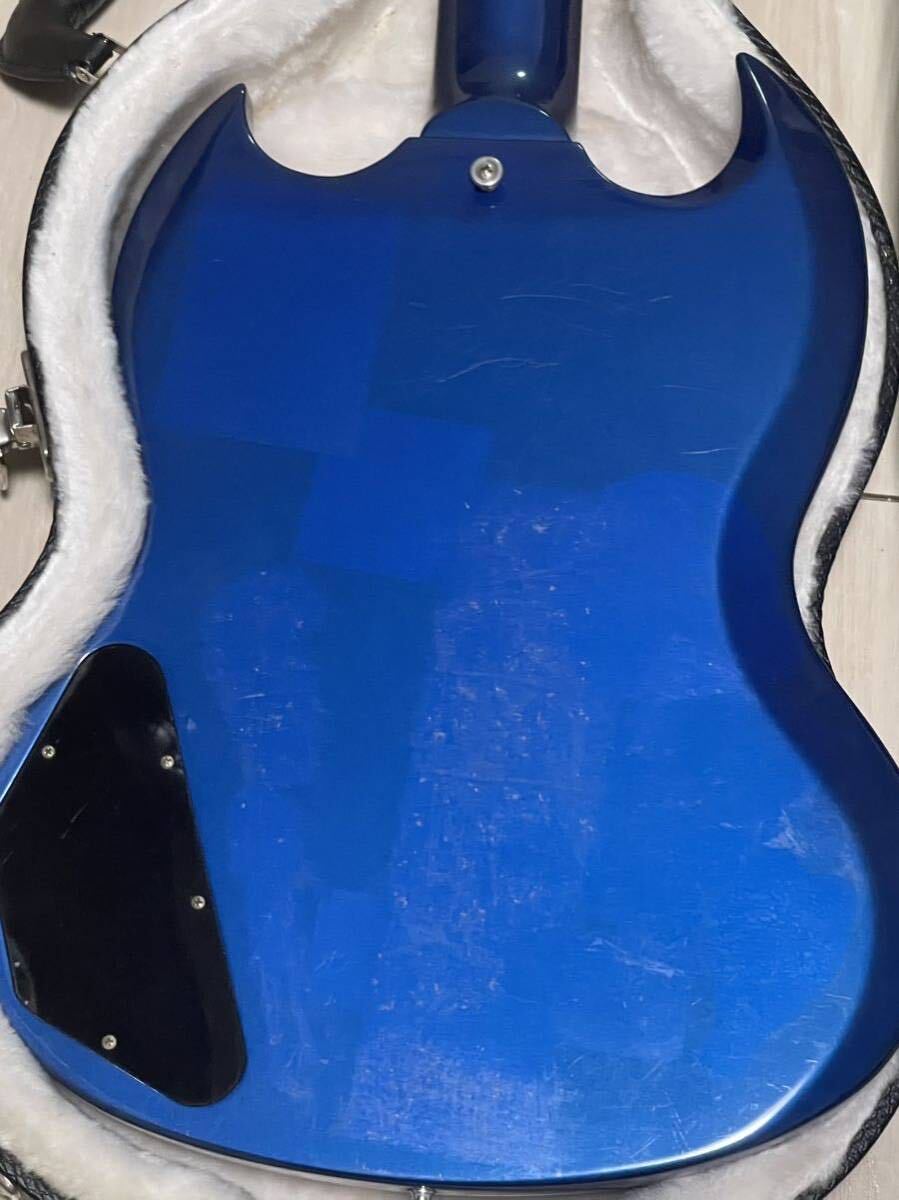 Gibson LTD SG '61 Reissue Sapphire Blue サファイアブルー ギブソン ハードケース付属の画像5
