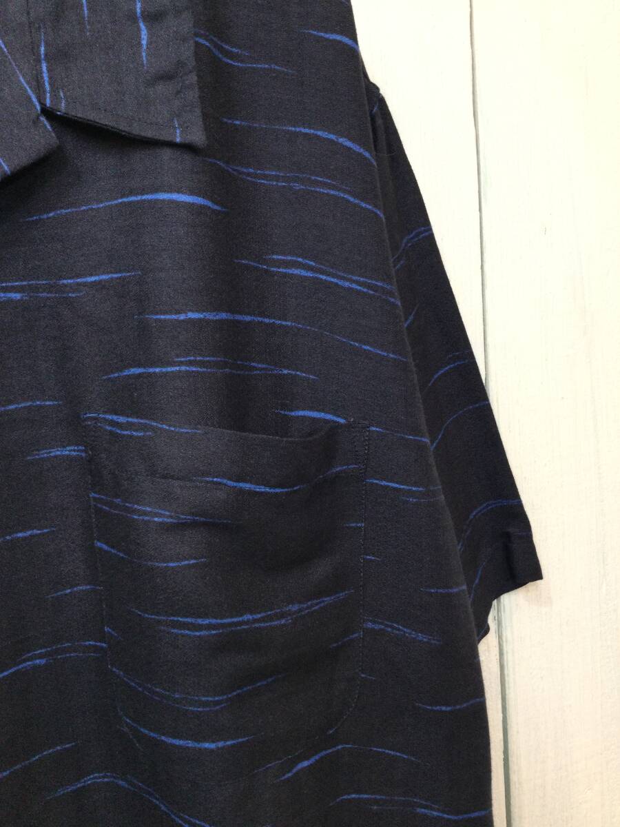CHERKEE アロハシャツ ハワイアン コットン×レーヨン 半袖開襟シャツ メンズXL 大きめ 良品綺麗の画像4