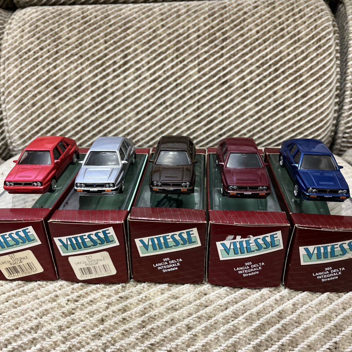 絶版品 1/43 ビテス ランチア デルタ インテグラーレ 市販車5色5 絶版品 1/43 ビテス ランチア デルタ インテグラーレ 市販車5色5