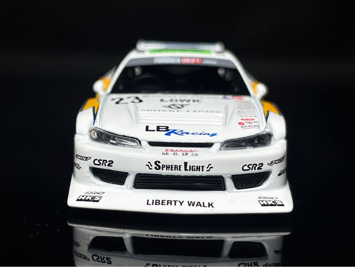 MINI GT 1/64 LBスーパー シルエット S15 シルビア n°618 LB-Silhouette Nissan