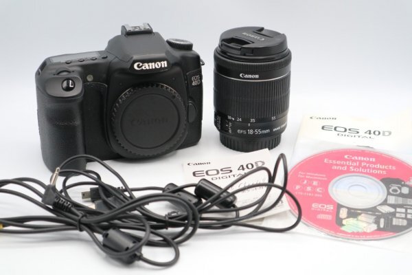 Canon デジタル一眼レフカメラ EOS 40D EF-S18-55 IS_画像1