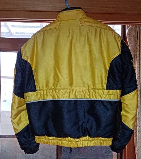 ライダースジャケット　黄色　Ｏサイズ ライディングジャケット 防寒　GWSPORT