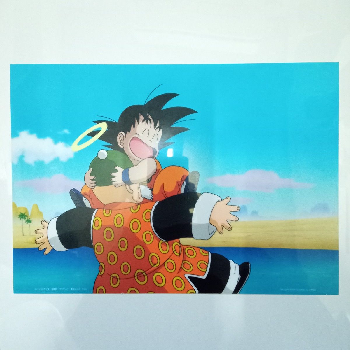 ドラゴンボール 孫悟空&孫悟飯じいちゃん セル画 原画 2枚 ドラゴンボール 孫悟空&孫悟飯じいちゃん セル画 原画 2枚