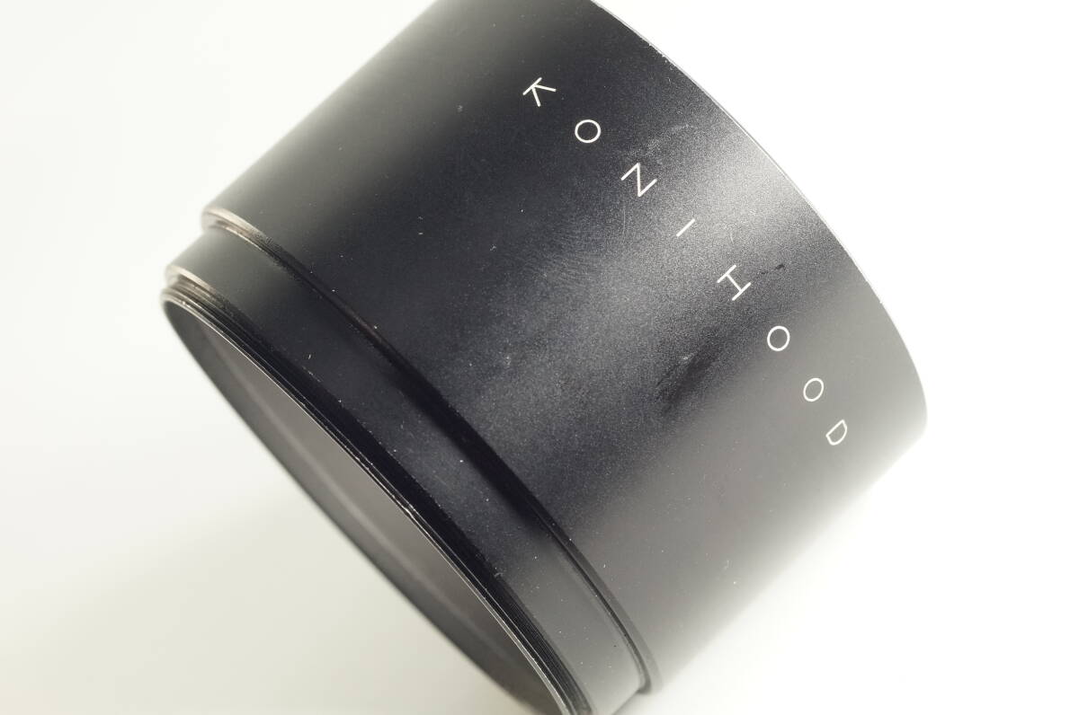 hiB★美品★KONICA コニカ 67mm レンズフード メタルフード 高さ約5.2cm_画像1