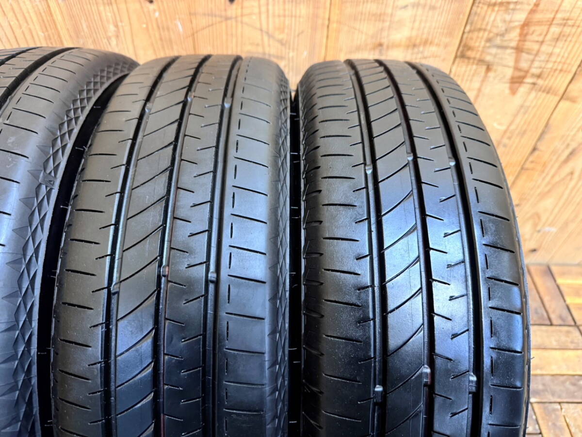 バリ山【２０２３年製】１５５/６５Ｒ１４鉄ホイーBRIDGESTONE　ＲＥＧＮＯ　GR-Leggera【４本】スズキ　ダイハツなどにハブ径５４ｍｍ　_画像4