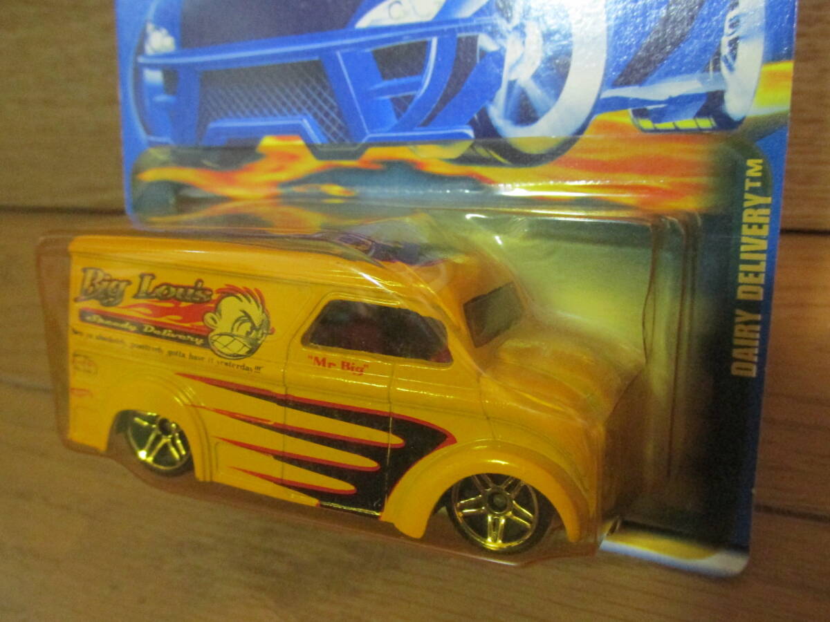 ■□OLD HOT WHEELS　デイリー デリバリー DAIRY DELIVERY　未開封　ブリスター色やけ□■_画像2