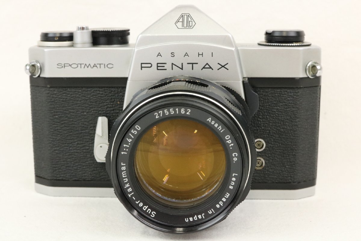 ASAHI PENTAX ペンタックス SPOTMATIC SP Super-Takumar F1.4 50mm フィルム 一眼レフカメラ 【彩irodori】_画像1