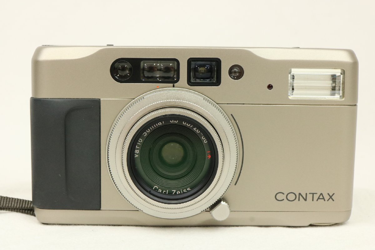 CONTAX コンタックス T VS コンパクトフィルムカメラ Vario-Sonnar 3.5-6.5/28-56 T* Carl Zeiss ケース付き 【彩irodori】_画像4