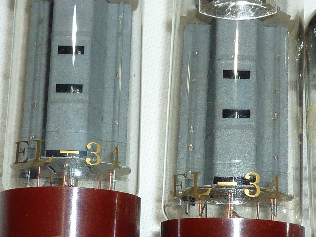 EL-34 5AR4 vacuum tube CHINA present condition test to 