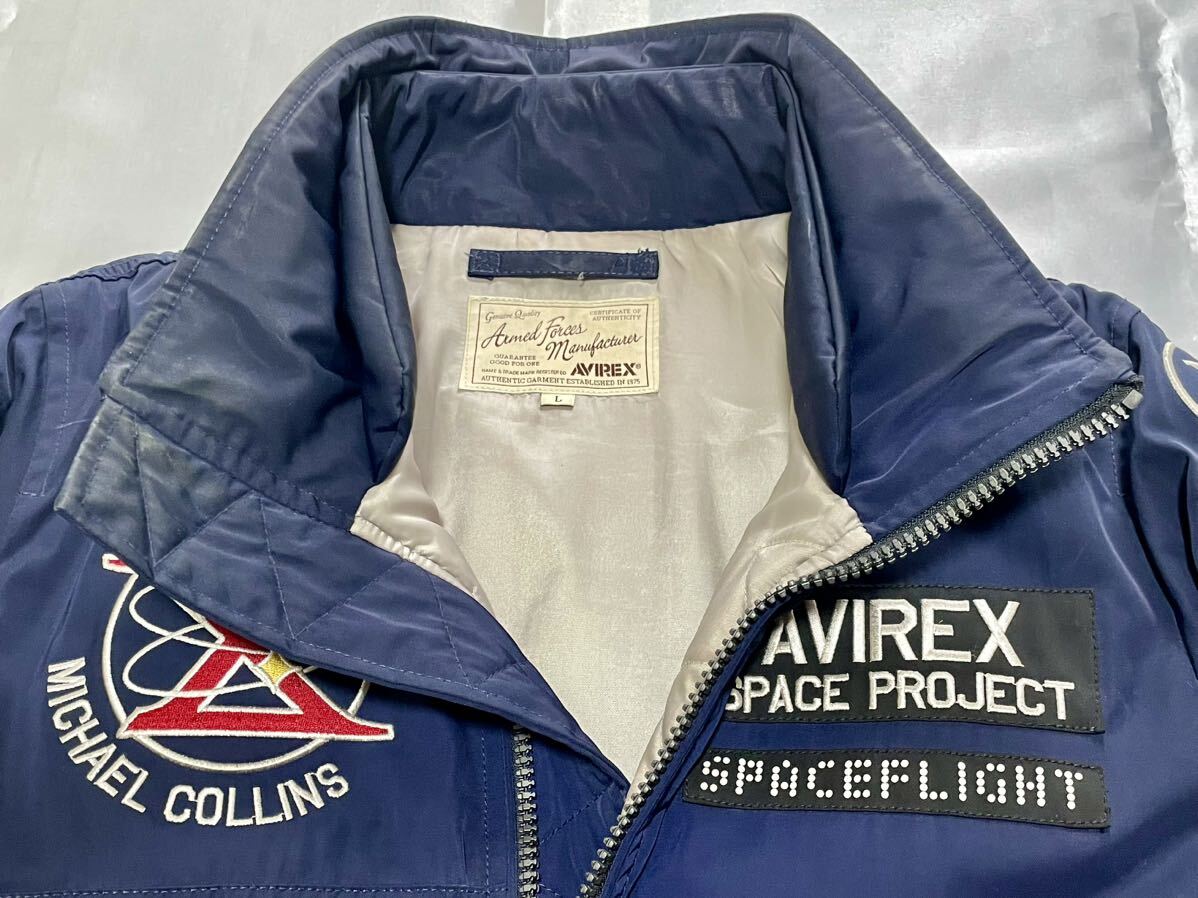 [AVIREX] Avirex * Avirex * flight jacket * men's L size *MA*No.6182176 blouson Avirex Avirex 