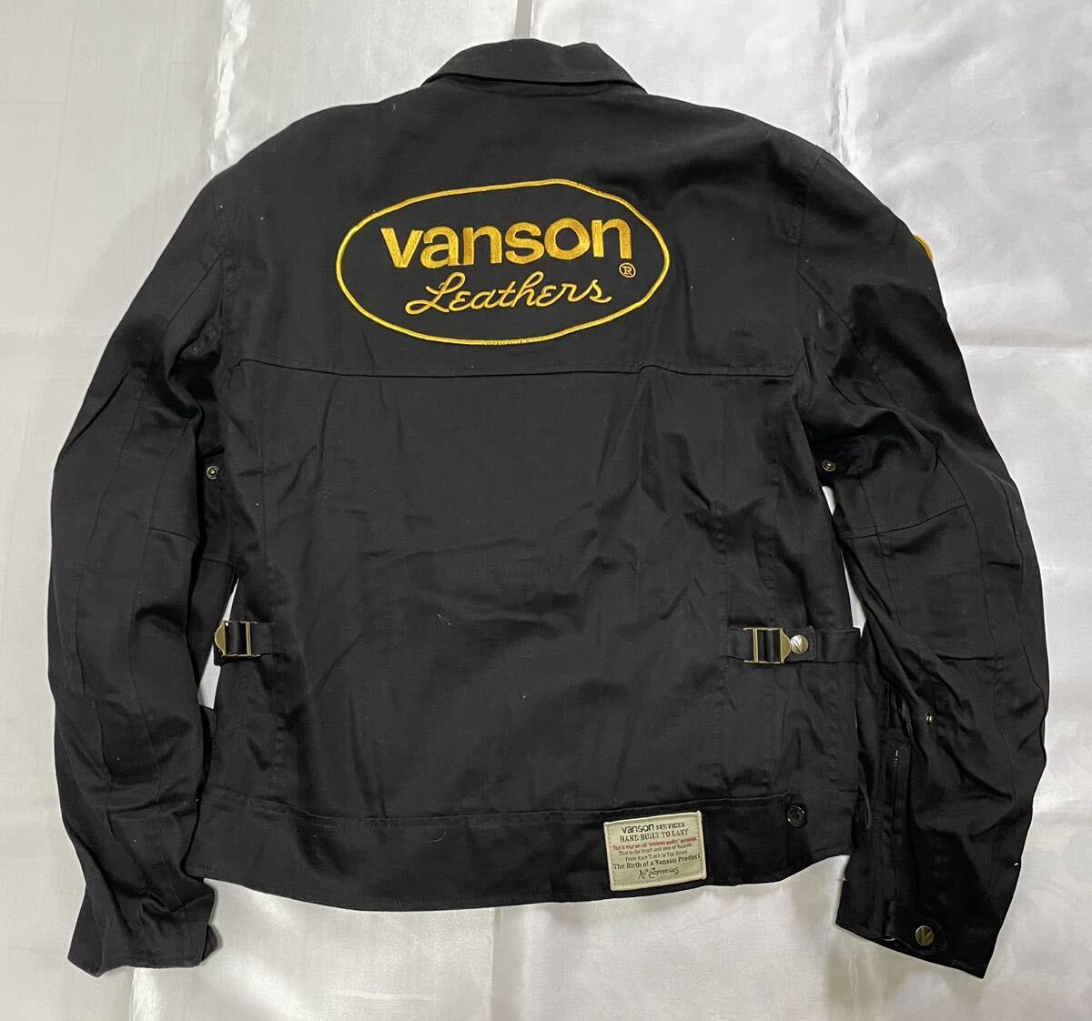 【Vanson】バンソン・ヴァンソン・フルプロテクター・ライディング・ライダースメッシュジャケット・メンズXXLサイズ・大きいサイズ_画像3
