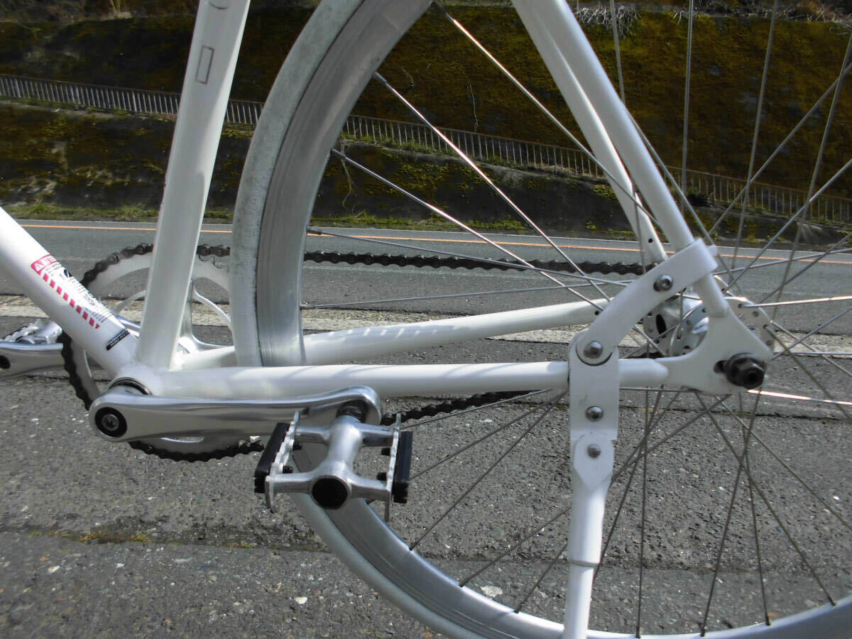 1円～フジ FUJI ロードバイク Tealher 白色 GUARANTEED 中古自転車 3213_画像7