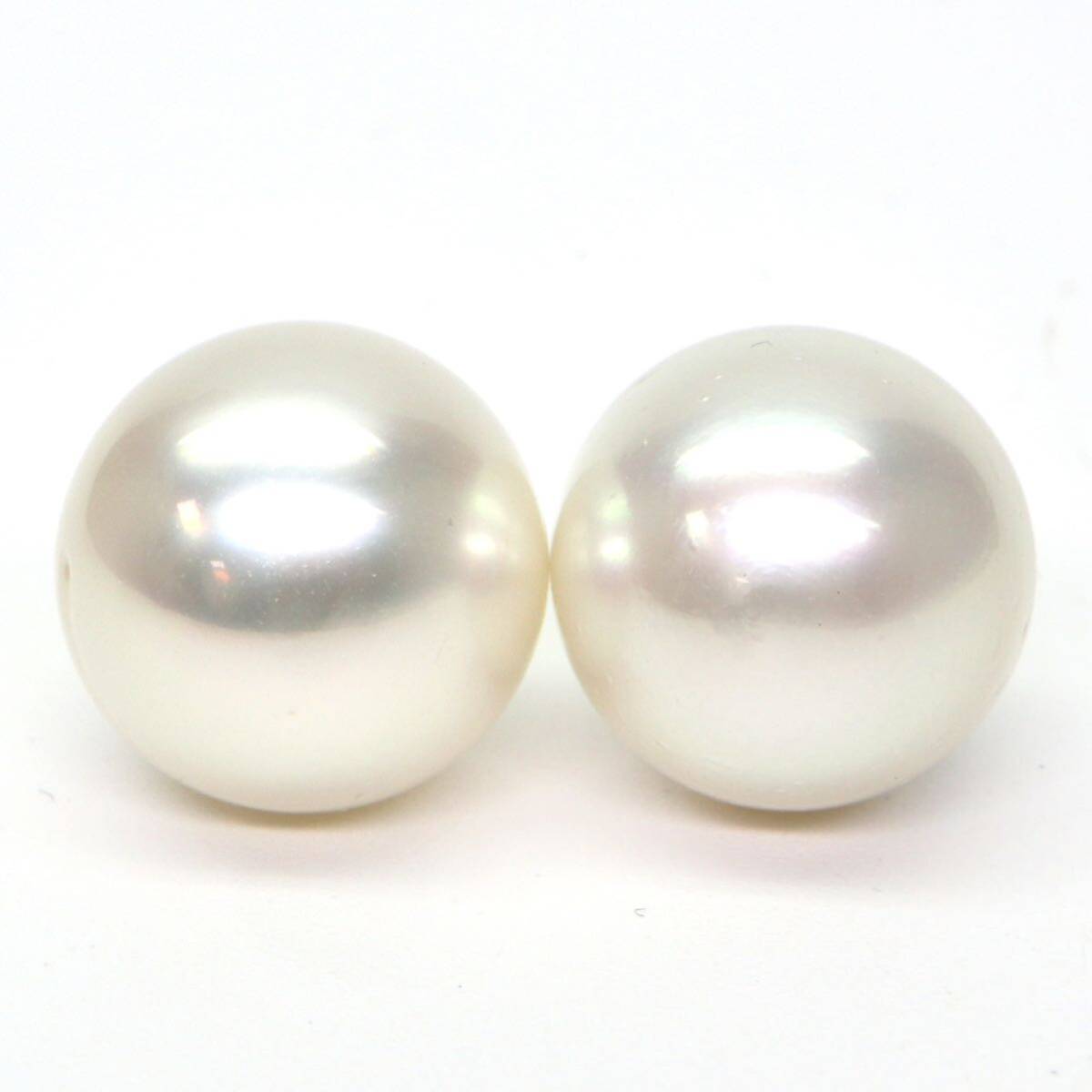  large .!!*K14 south . White Butterfly pearl earrings *A approximately 9.3g pearl pearl jewelry earring DC8/DC8