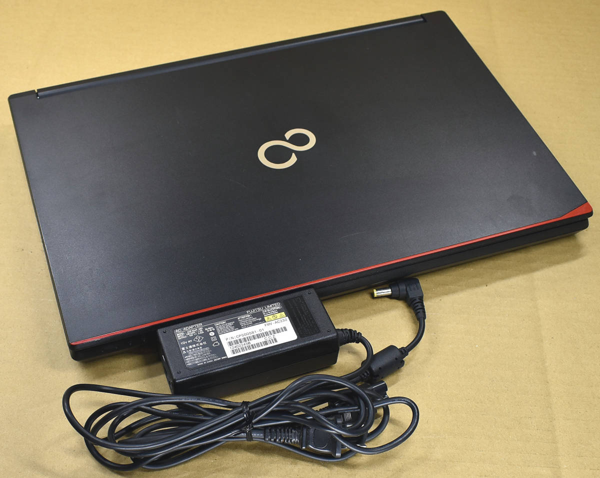 富士通 LIFEBOOK A579/B Core i3 8145U 8GB SSD:512GB(A-DATA製 新品) DVDマルチ 15.6TFT(HD) Windows11 Pro (管:F51K x2sの画像2