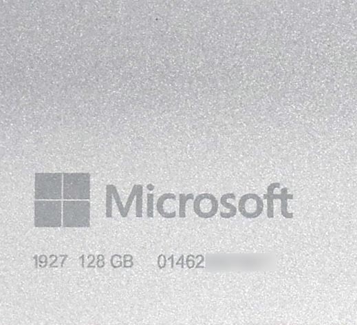 1円スタート Microsoft Surface Go 2 LTE 1927 Core m3-8100Y 8GB SSD:128GB 10.5TFT Win11 Pro タイプカバー付属 美品 (管:MS00-2(4E_画像6